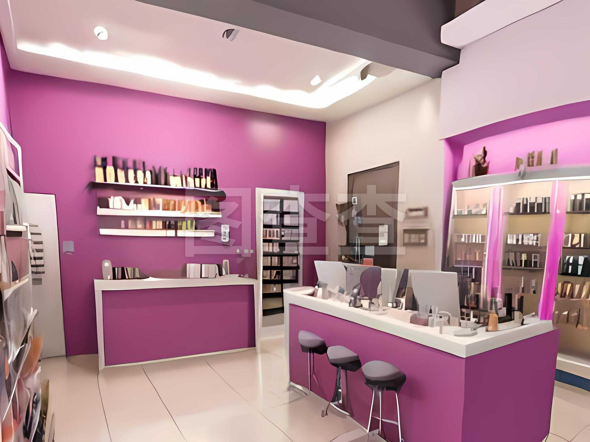 美妆美甲形象店图片